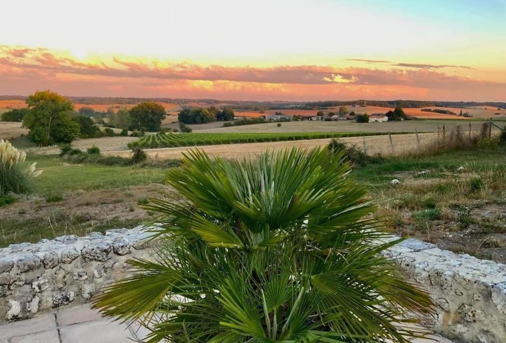 French Farmhouse Retreat With Pool & Superb Views. Blanzac  Esterno foto